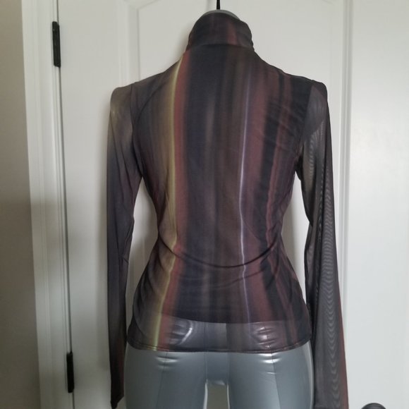 Rachel Zoe Sheer Top with Black Undershirt attached - Picture 2 of 9